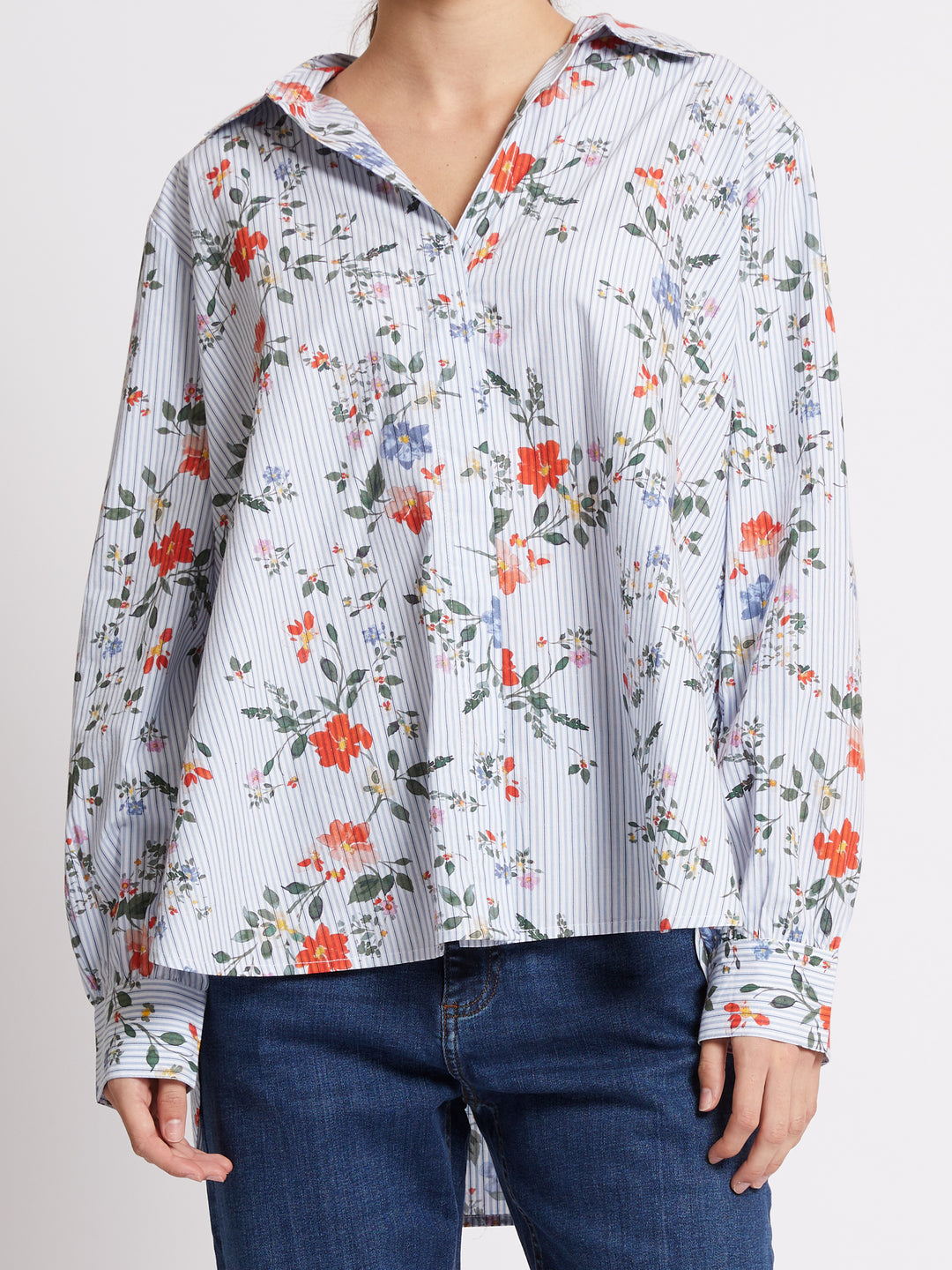 French Connection Floral Printed Shirt