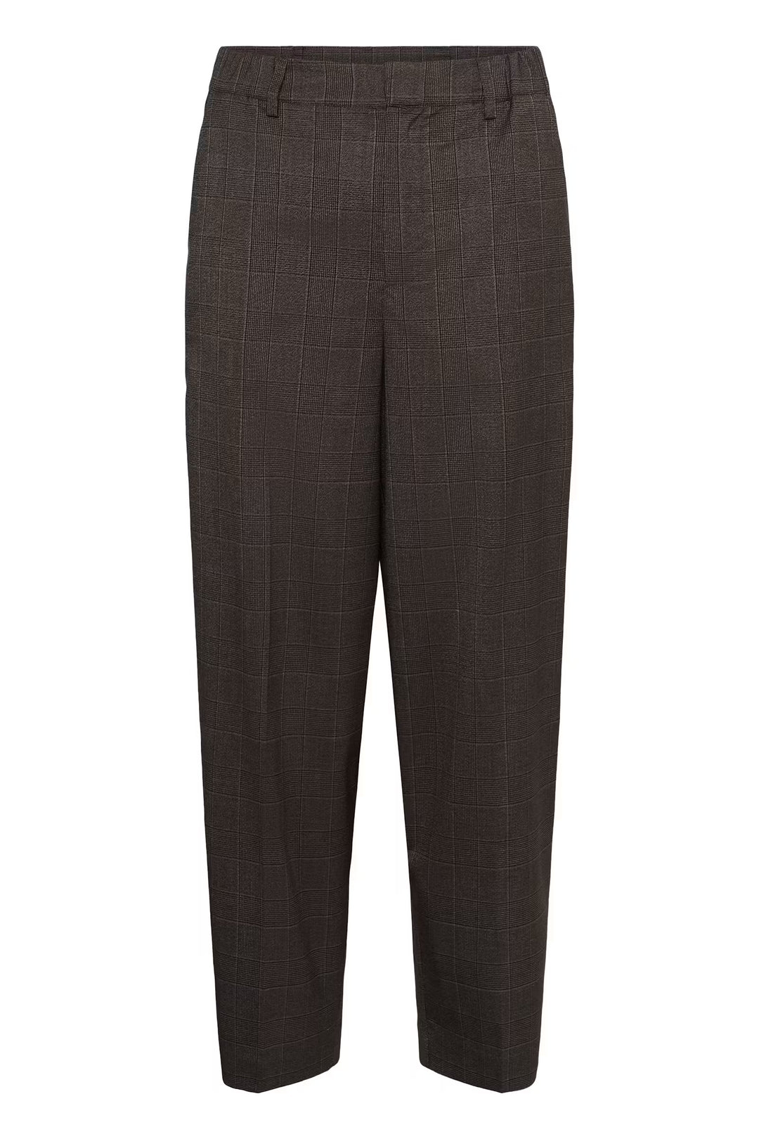 Kaffe Kalenora Pants | Dark Grey Check