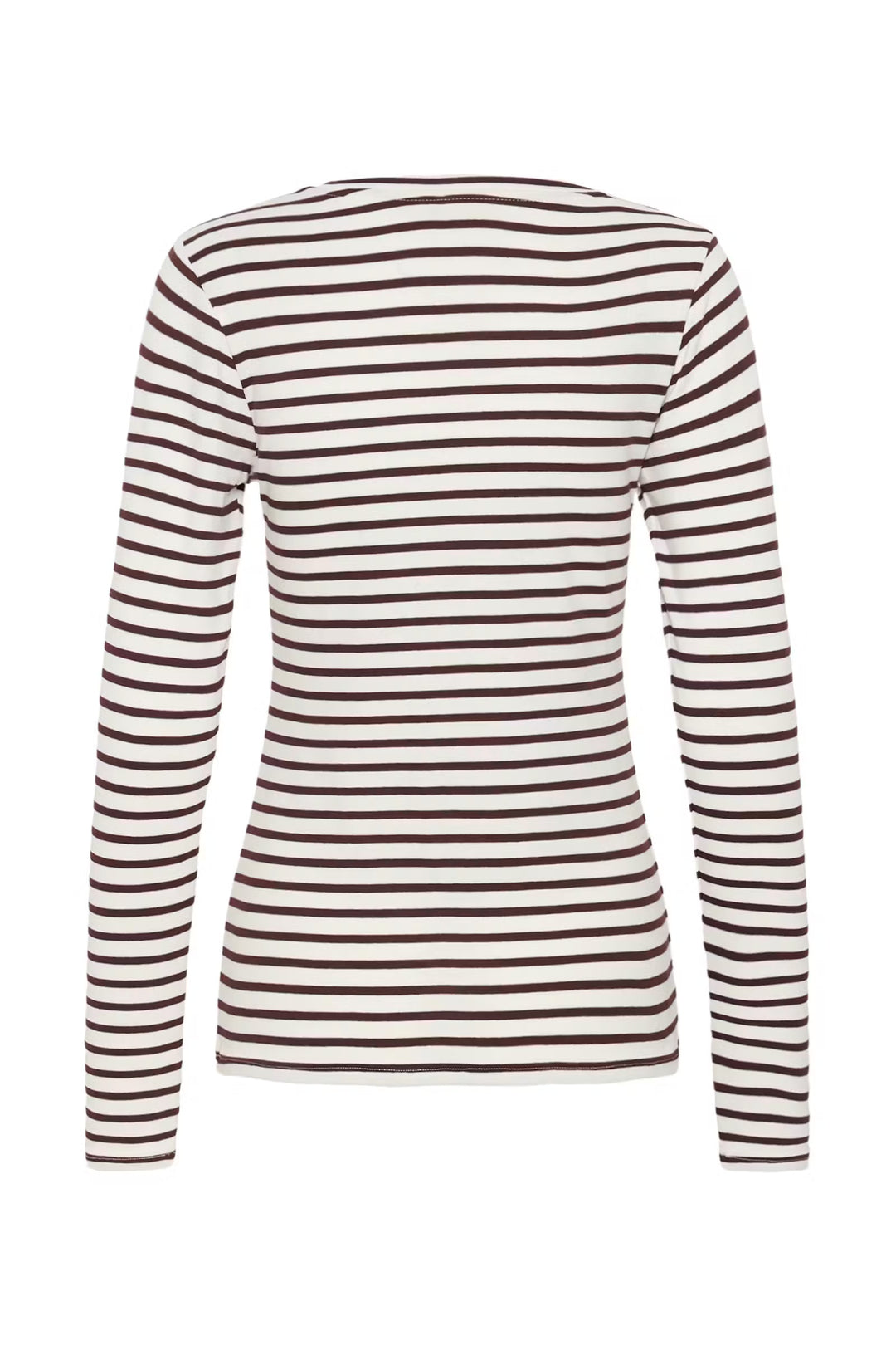 Kaffe Kaliddy T-Shirt | Chalk/Fudge