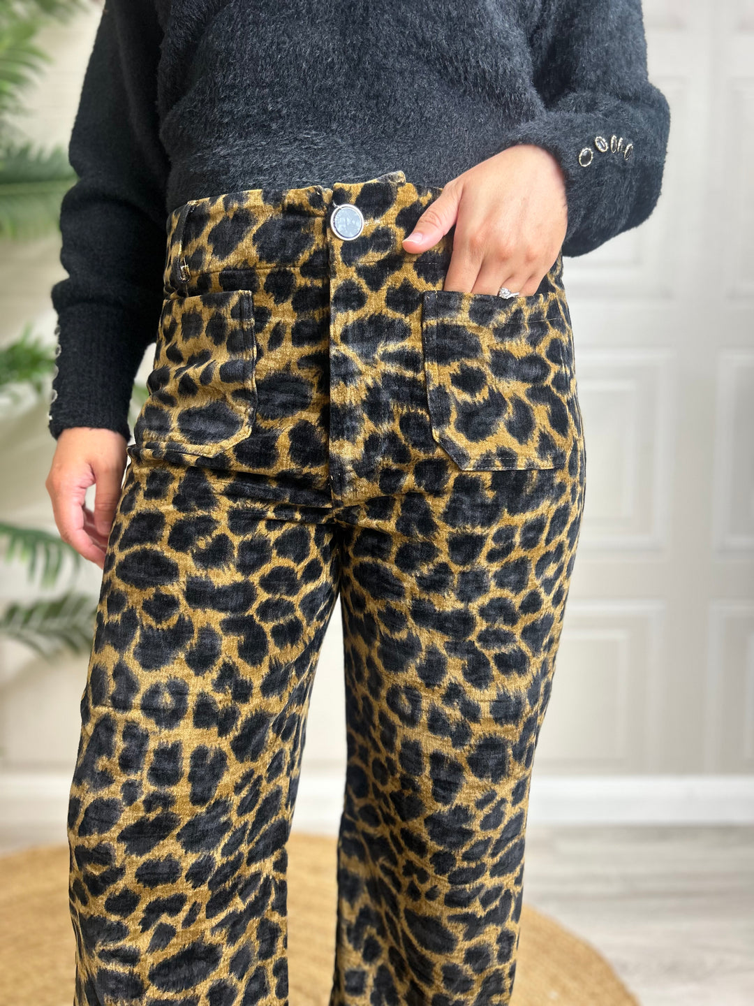 Traffic People Jilly Leopard Trouser
