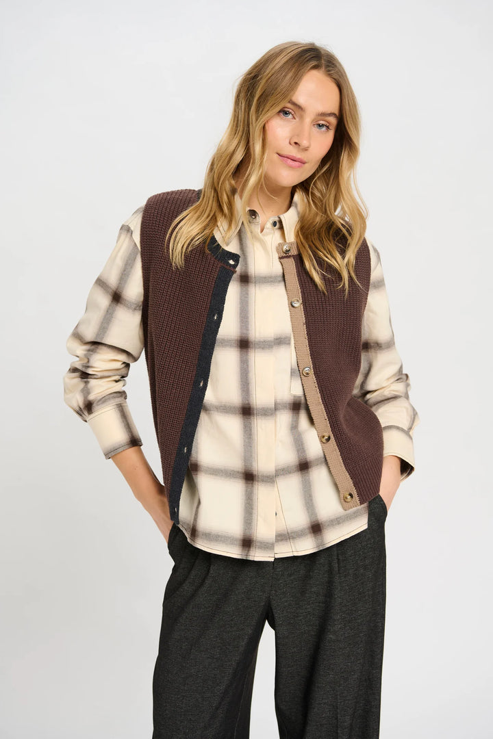 Costa Mani Walter Vest | Grey Mix
