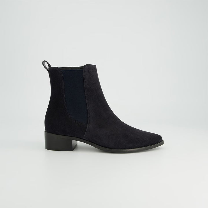 Paul Green Soft Suede Ocean Ankle Boot