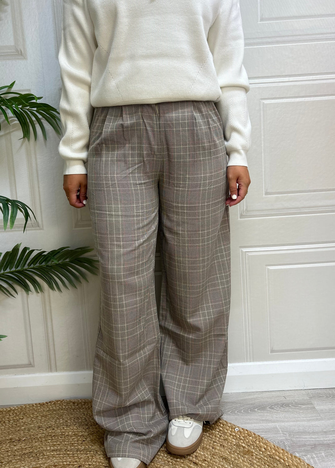 Tiffosi Panny Check Lady Trousers