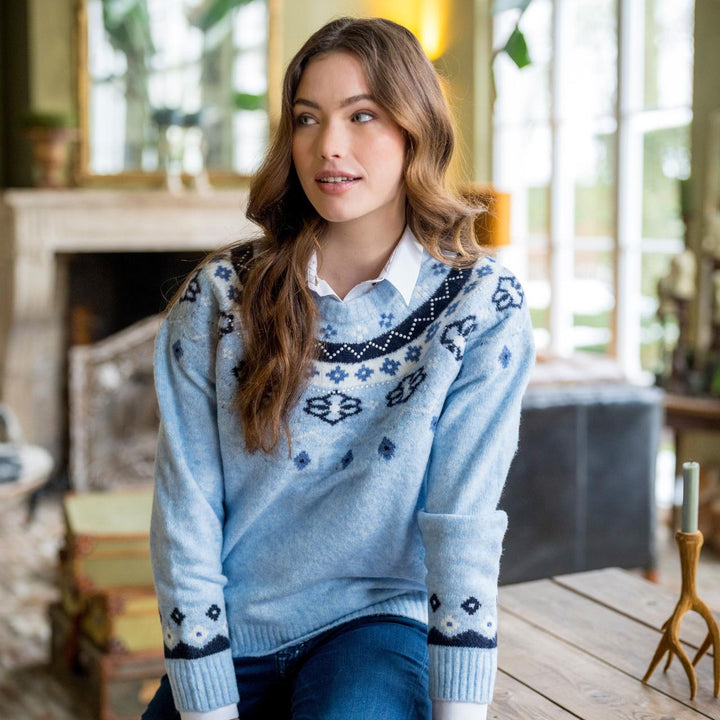 HV Society Nora Pullover | Light Blue