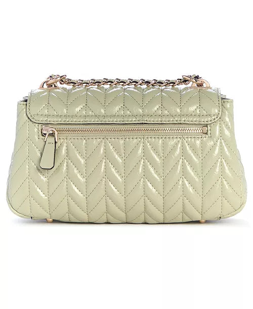 Guess Cheryl Convertible Body Flap Handbag | Sage