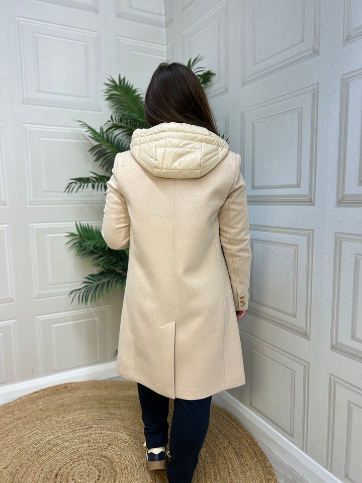 Hv Society Woolmix Coat Arianna kit/Beige
