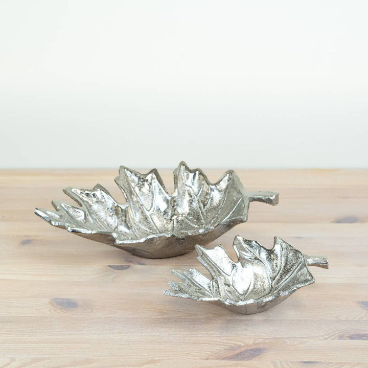 Aluminium Leaf Trinket Dish