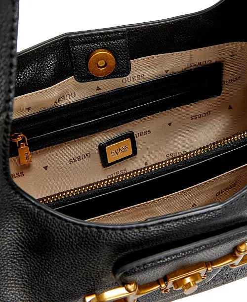 Guess Black Sunset Hobo Bag