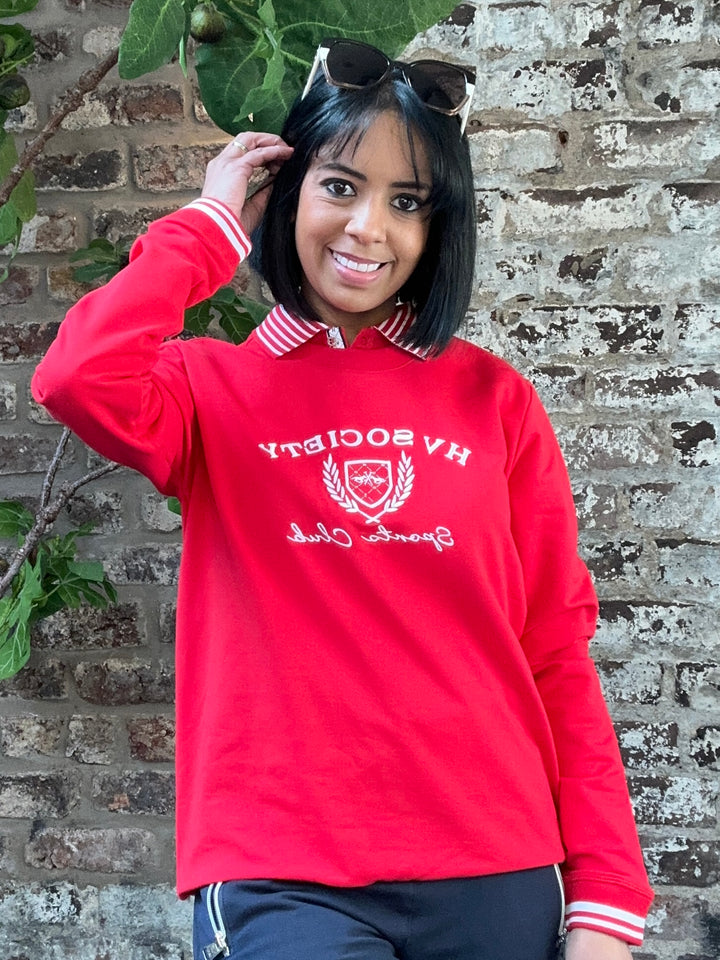 HV Society HVSMatilda Sweater Red