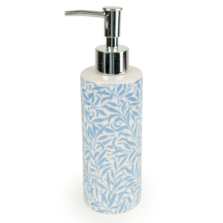 Jeff Banks Lotion Dispenser - Leafy Trellis Blue