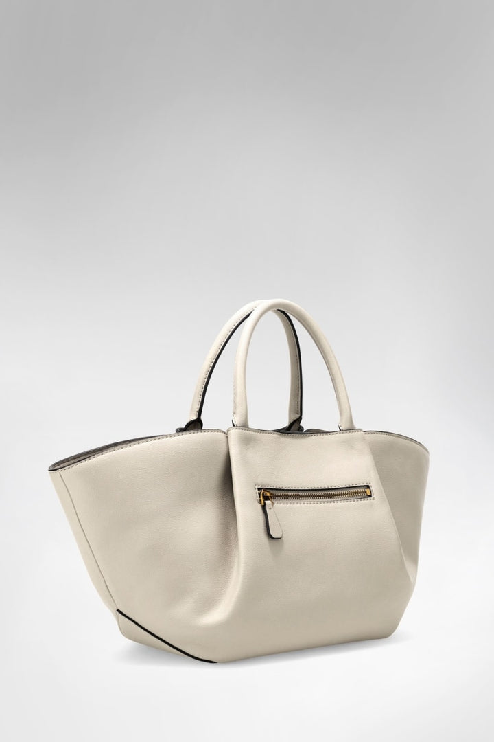 Guess Allegra Bone Faux Leather Handbag