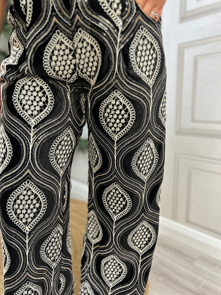 Traffic People Lulu Black Trouser