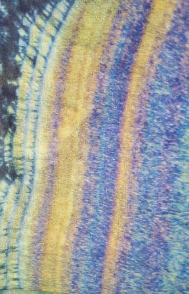 Watercolour Scarf | A01: Emerald