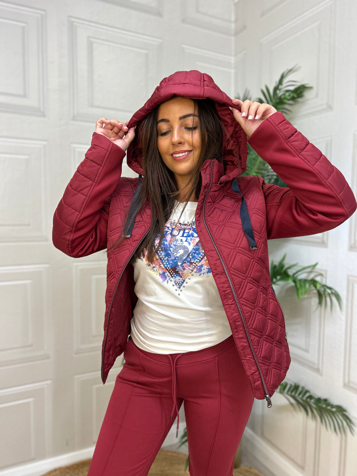 HV Society Abra Burgundy Jacket