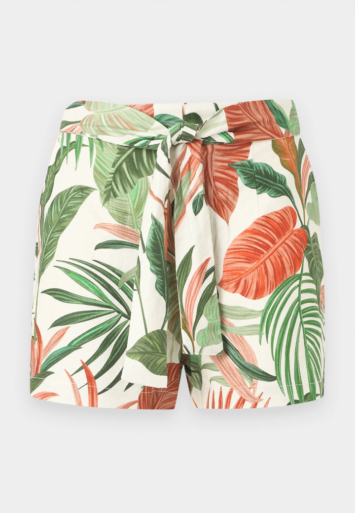 Guess Kirsten Linen Belted Short