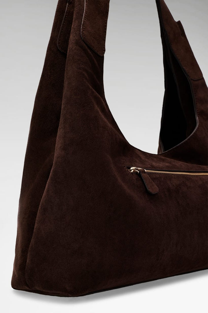 Guess Sunset Espresso Maxi Hobo Bag