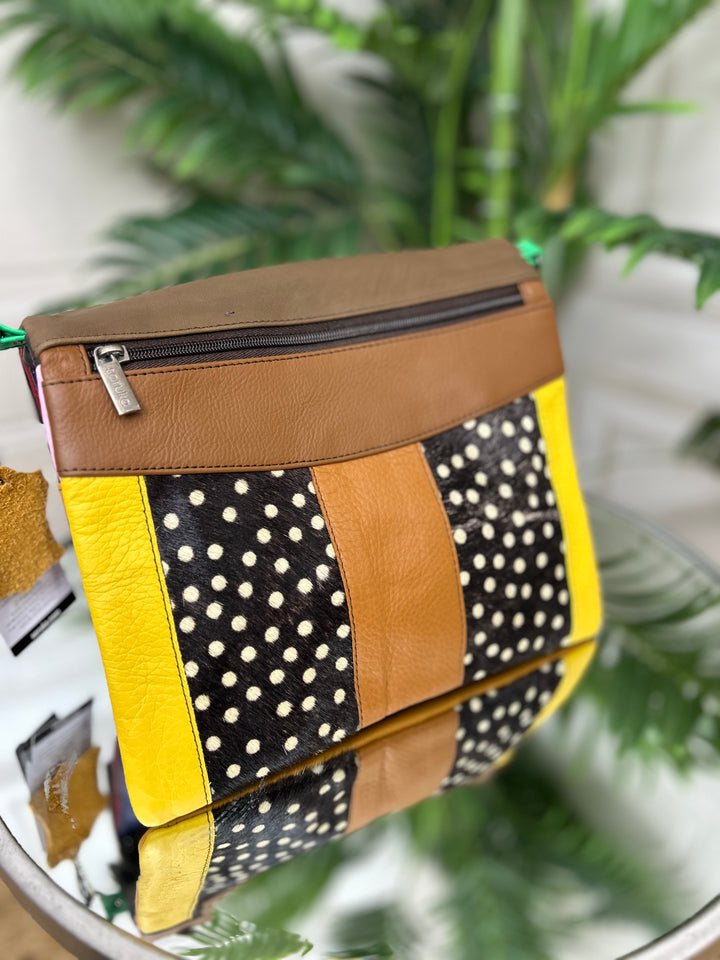 Soruka (81301) Multi Color Zip Multiway Shoulder Bag