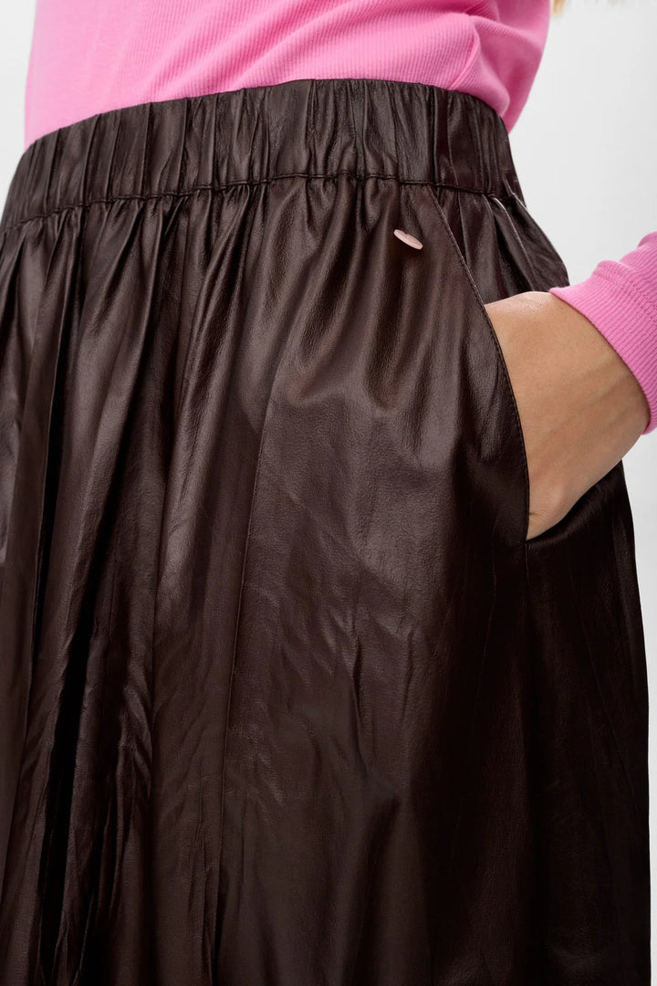 Numph Numia Black Coffee Skirt