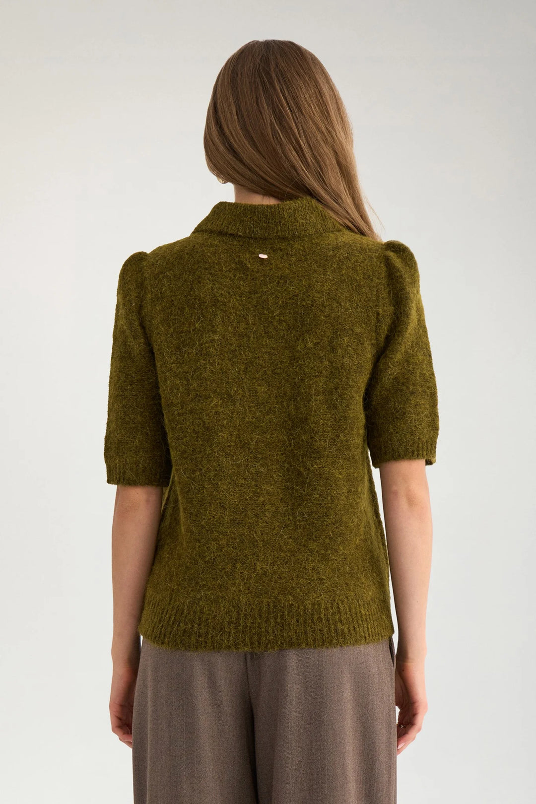 Numph Nusalia Cardigan | Fir Green