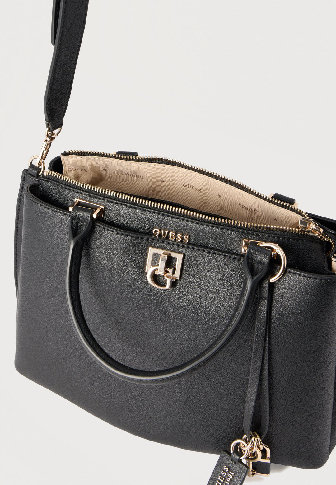 Guess Bianca Girlfriend Handbag | Black