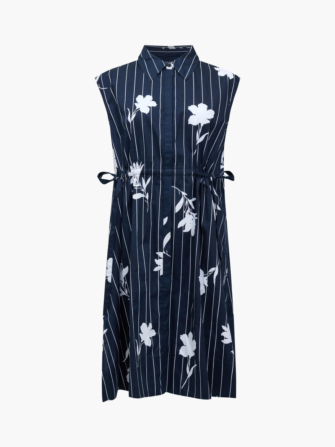 French Connection Cambria Sleeveless Drawstring Dress