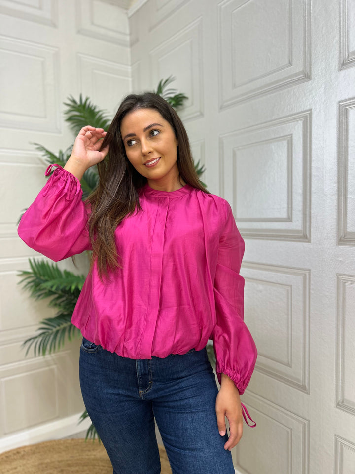 Salsa Fuchsia Pink Blouse