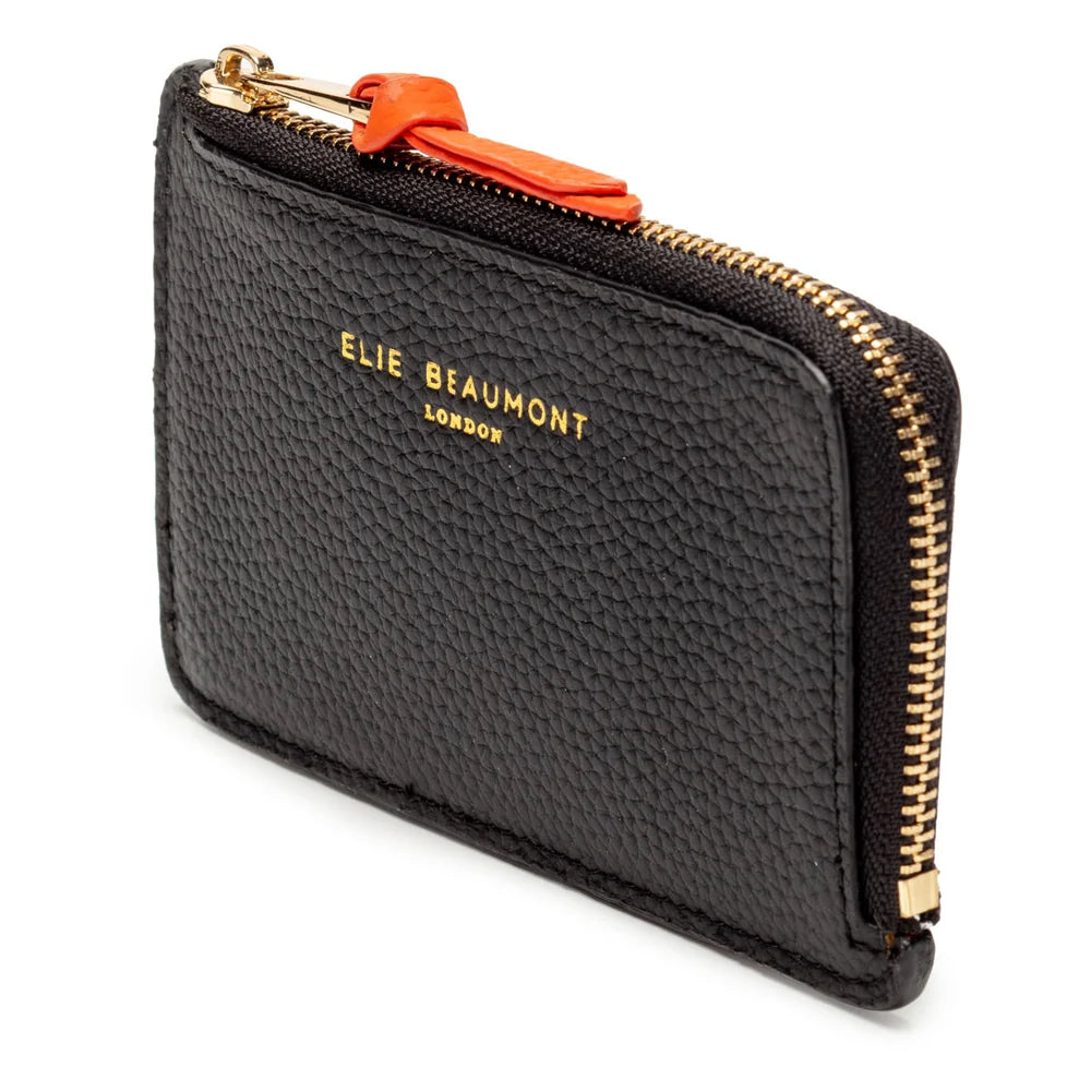 Elie Beaumont Coin Cardholder | Black