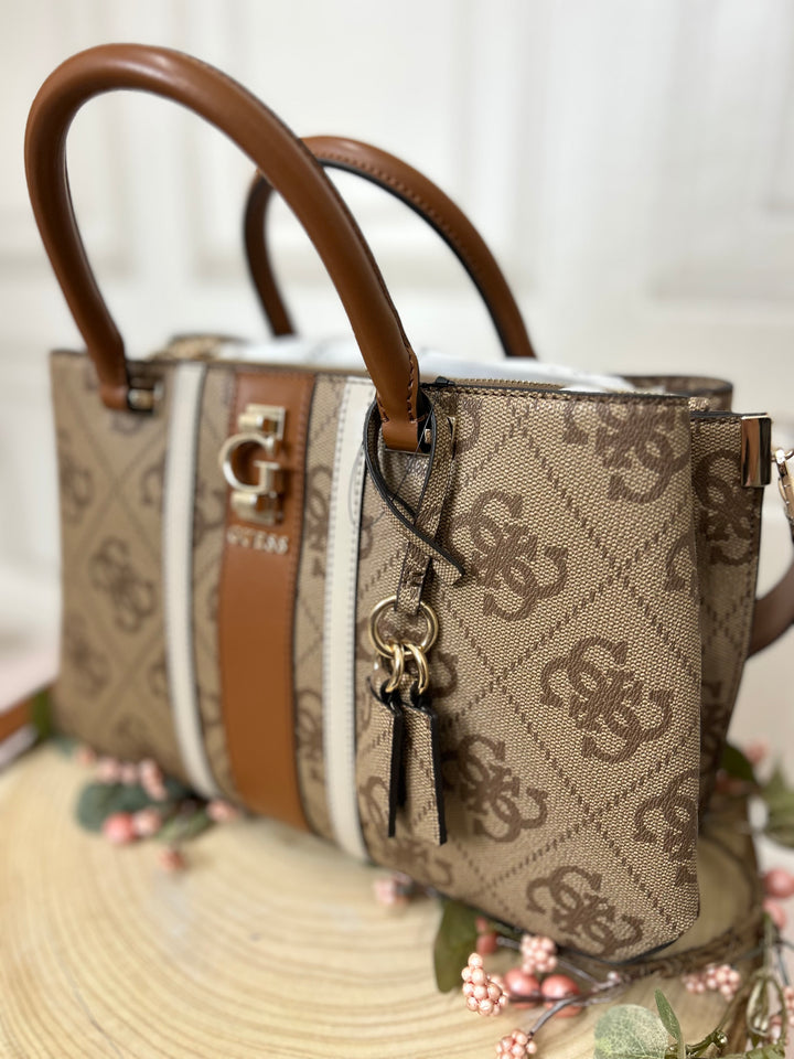 Guess Erenia Latte Logo Bag