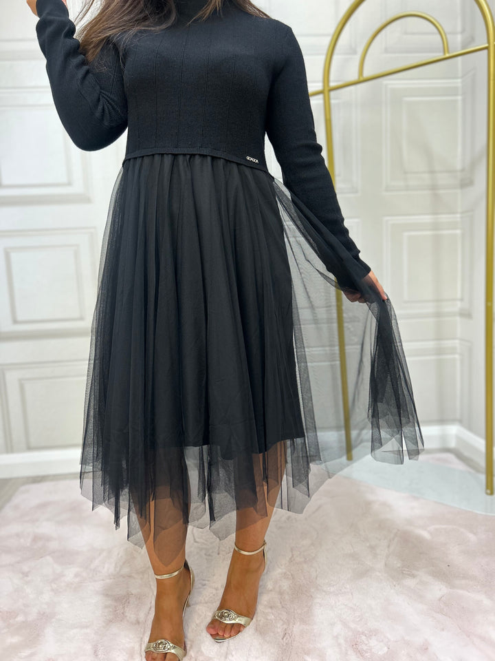 Goa Goa Ottavia Black Dress
