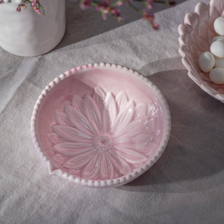 Wrenford Set of 2 Blush Scalloped Bowls