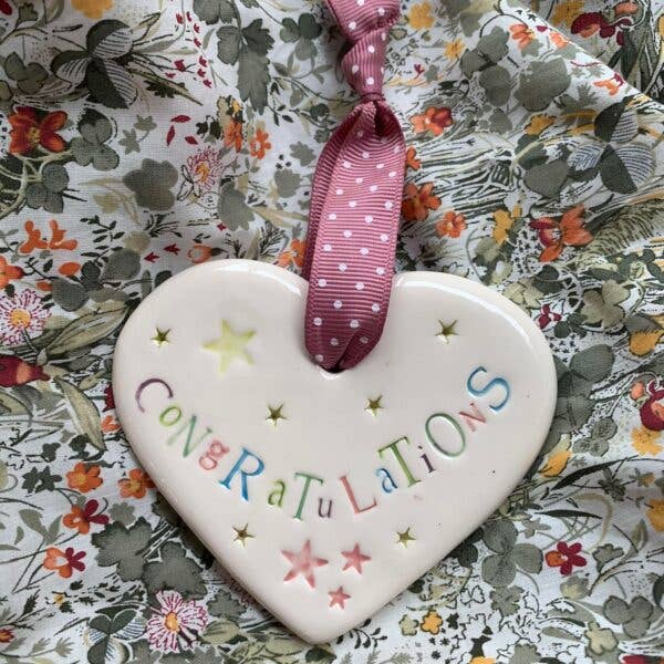 Handmade Ceramic - Congratulations