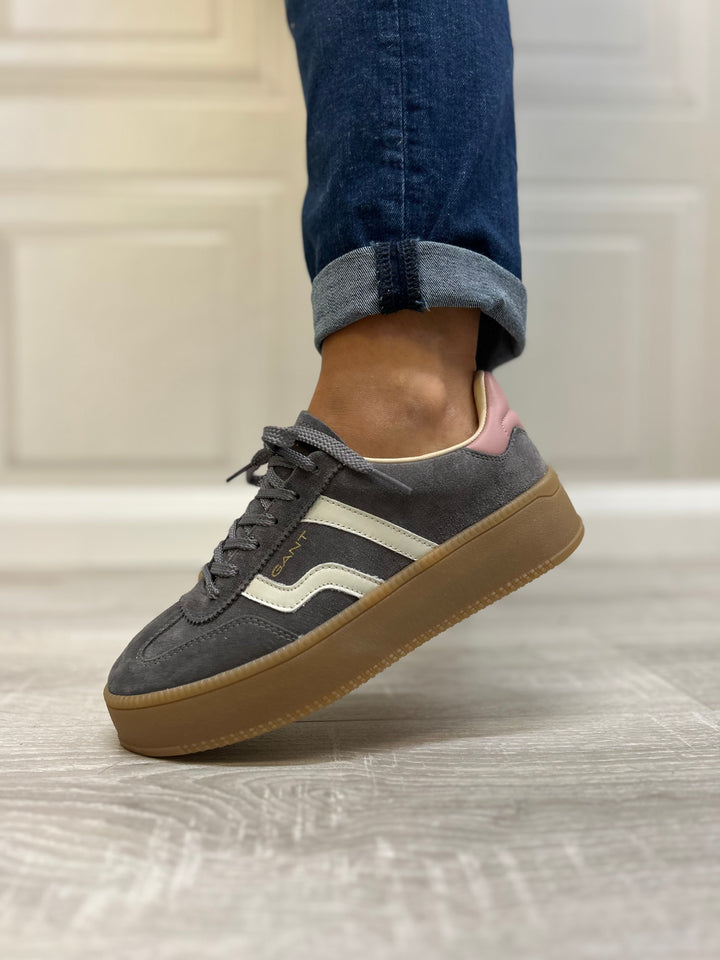 Gant Cuzmani Grey & Pink Sneaker