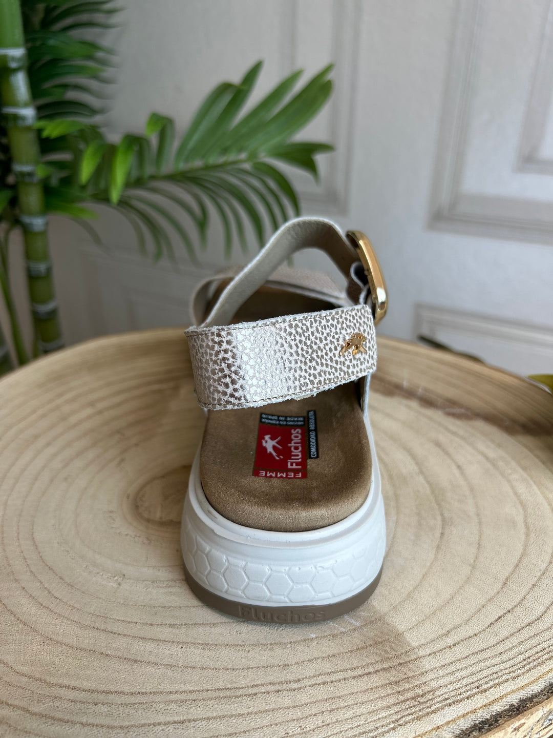 Fluchos Star Taupe Sandal