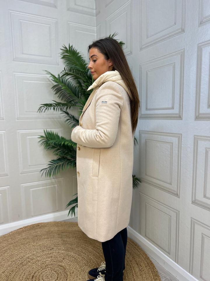 Hv Society Woolmix Coat Arianna kit/Beige