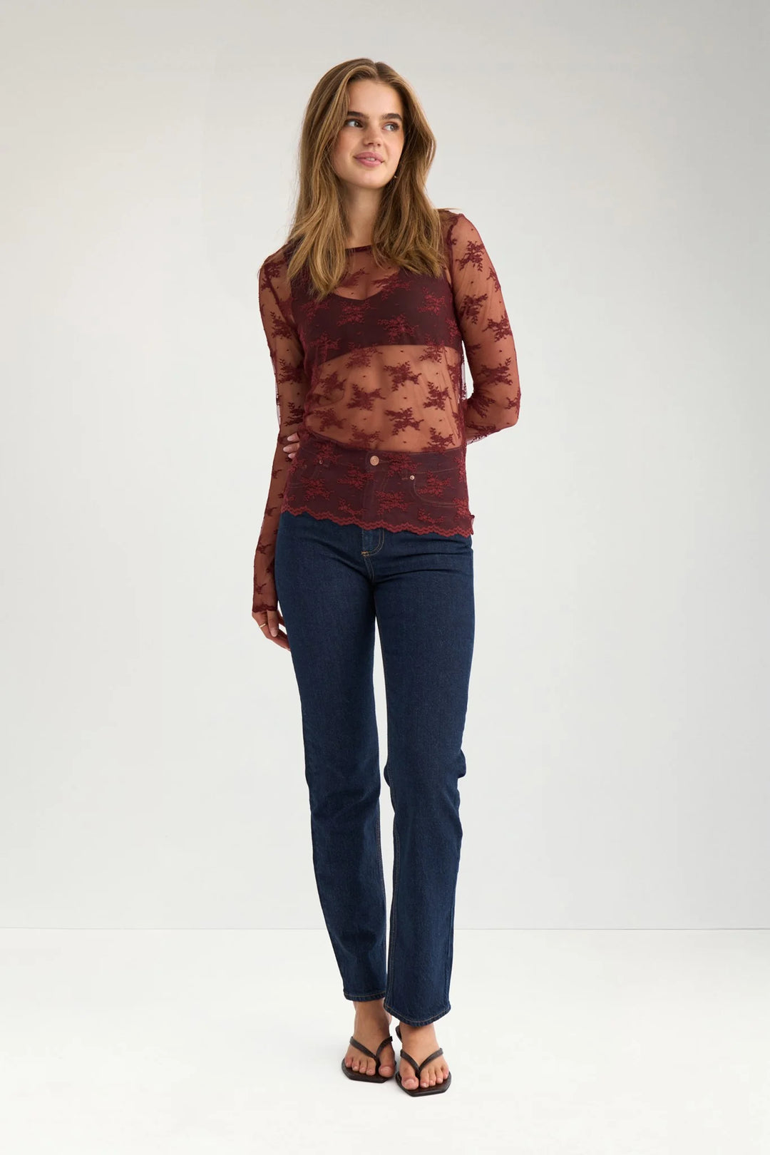 Numph Nunatalia Blouse | Syrah