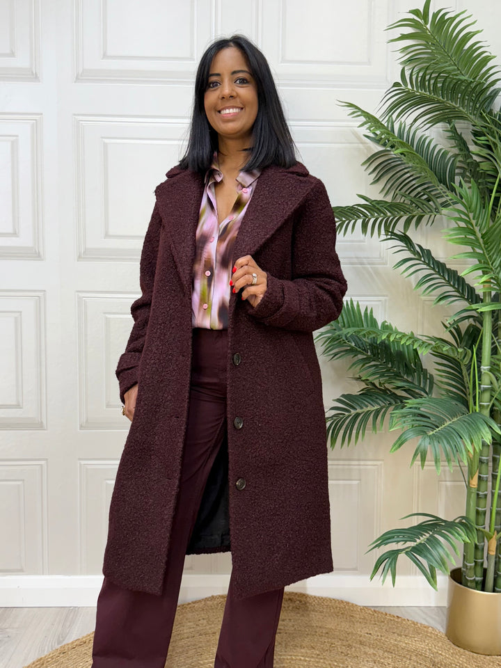 Kaffe KAanne Coat Fudge