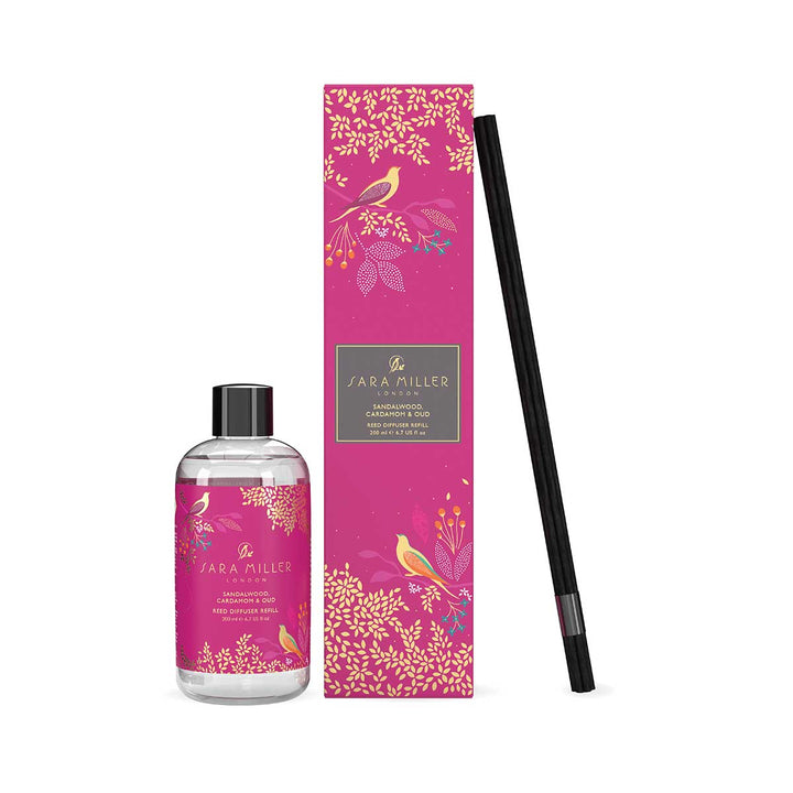 Sara Miller Sandalwood Cardamom & Oud Refill: Sandalwood Cardamom & Oudwood