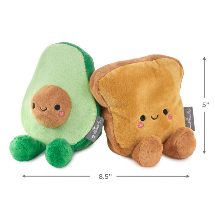 Better Together Avocado &amp; Toast Magnetic Soft Toy Pair