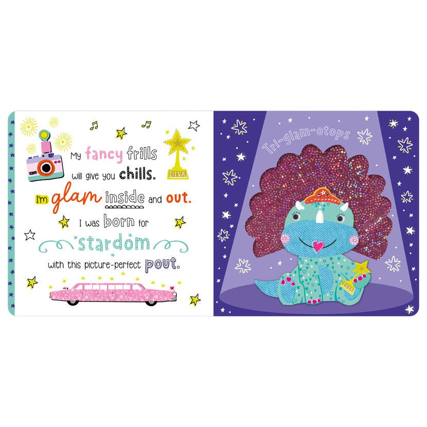 Meet the Divasaurs Touch and Feel Book