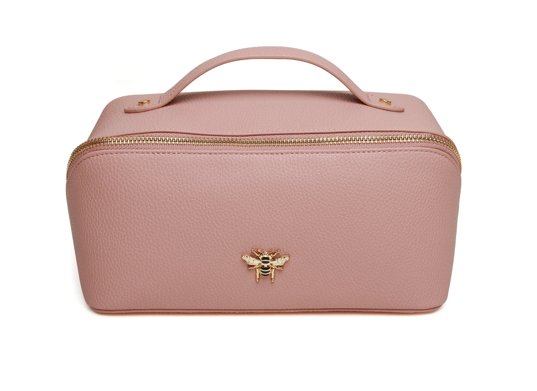 Alice Wheeler Train Case | Pink