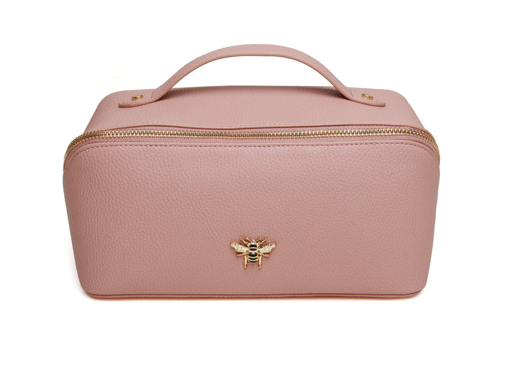 Alice Wheeler Train Case | Pink
