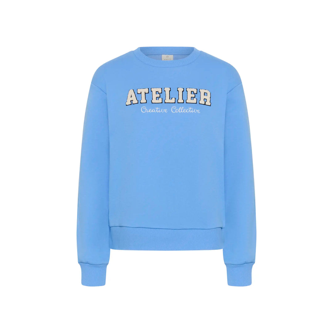 Kaffe Kagisele Sweatshirt | Provence Blue