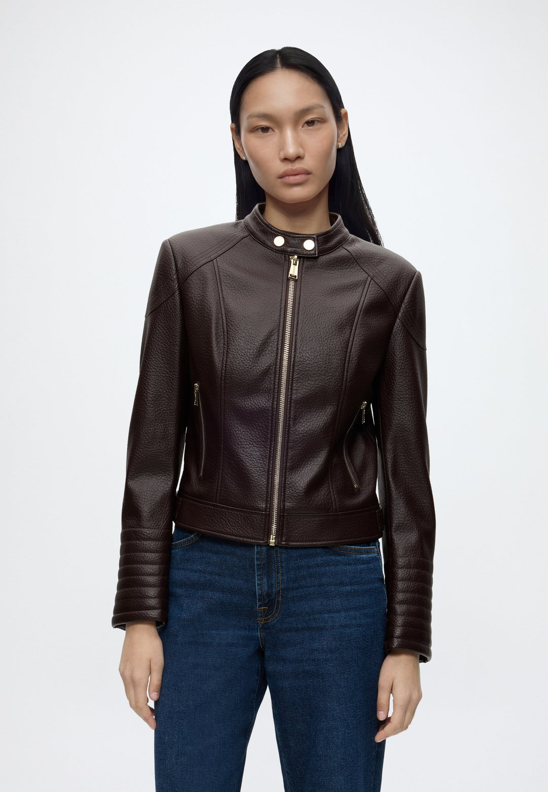 Guess Marlene Caribou Chocco Brown Jacket