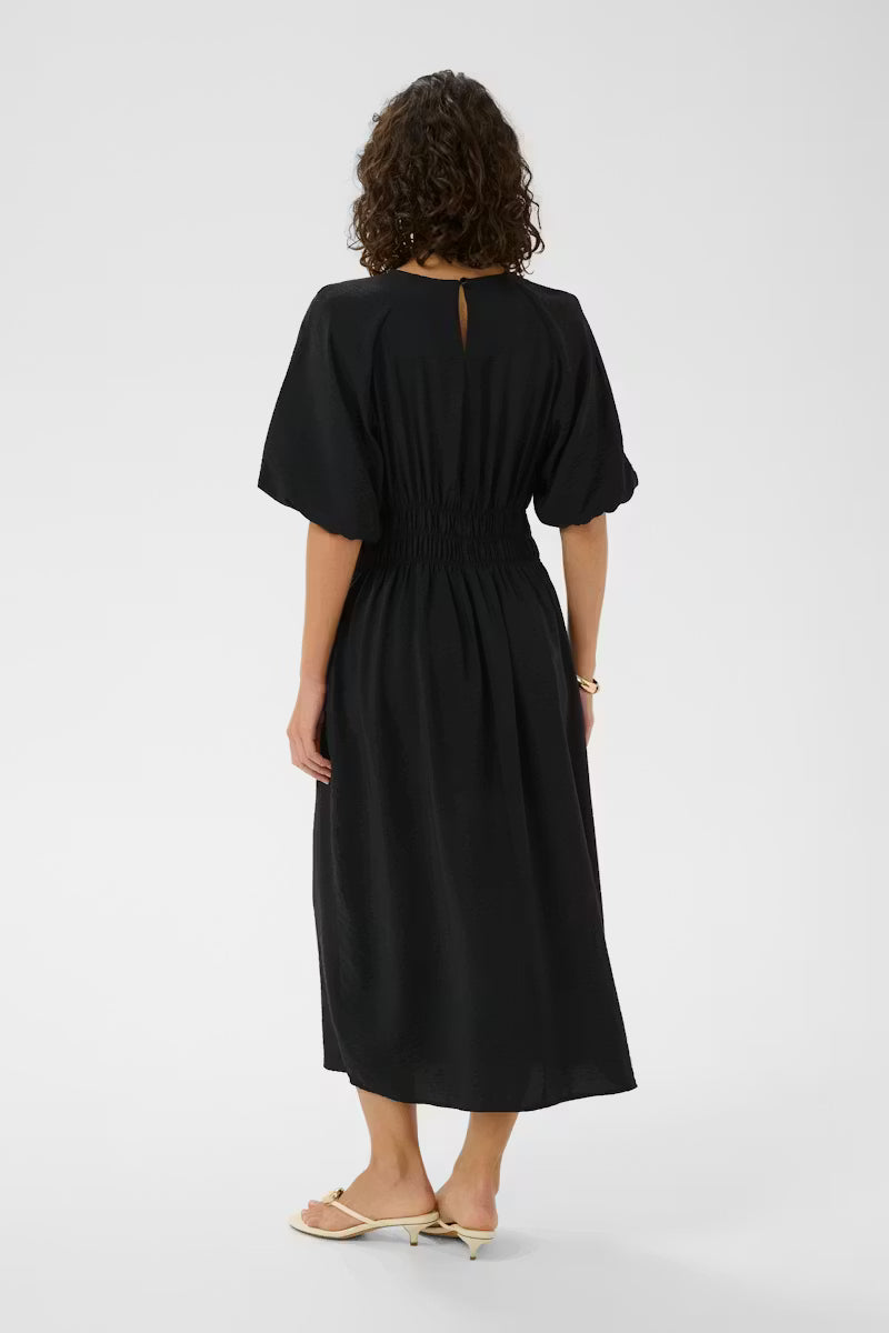 Kaffe Kaneem Black Deep Dress