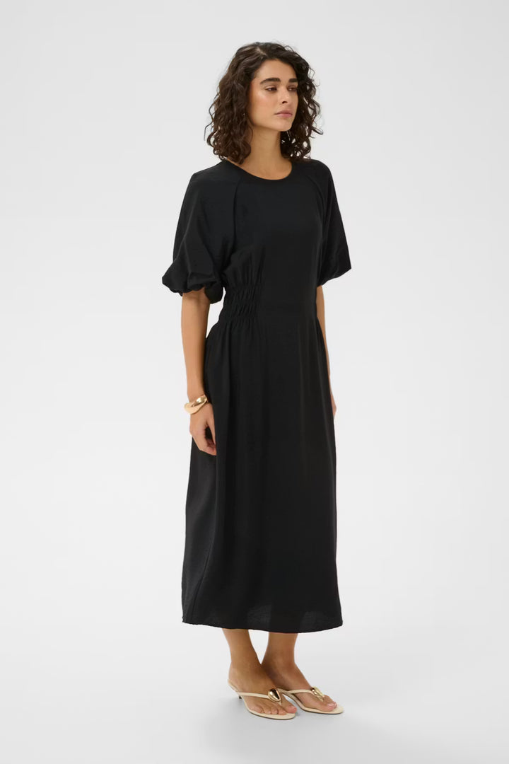 Kaffe Kaneem Black Deep Dress