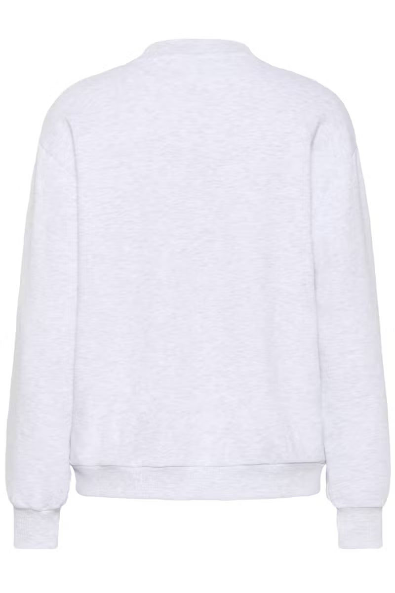 Kaffe KAmelody Sweatshirt Light Grey