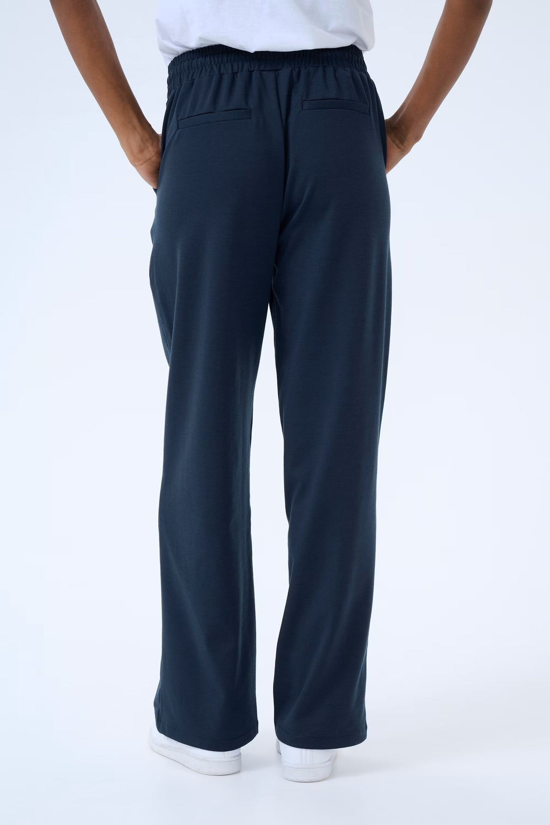 Kaffe Kajenny Midnight Marine Straight Pants