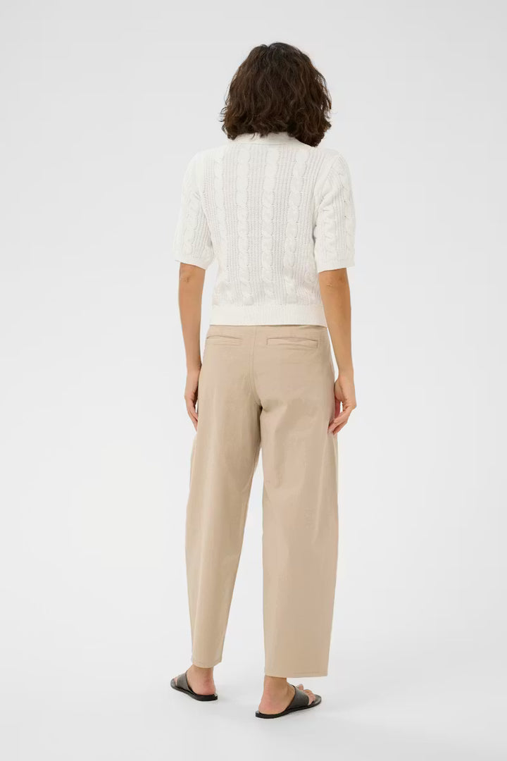 Kaffe Kablair Chalk Knit Cardigan
