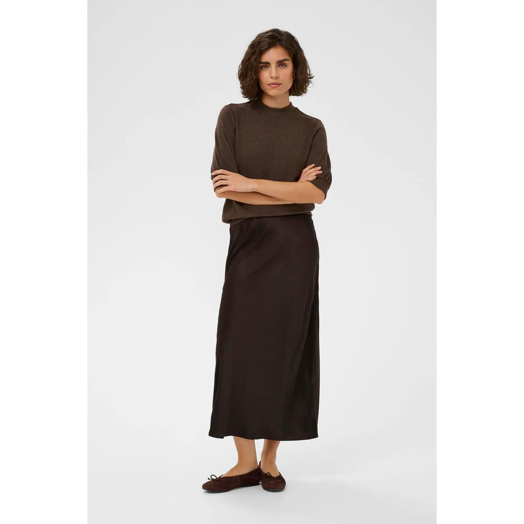 Kaffe Kalotte Skirt | Coffee Bean