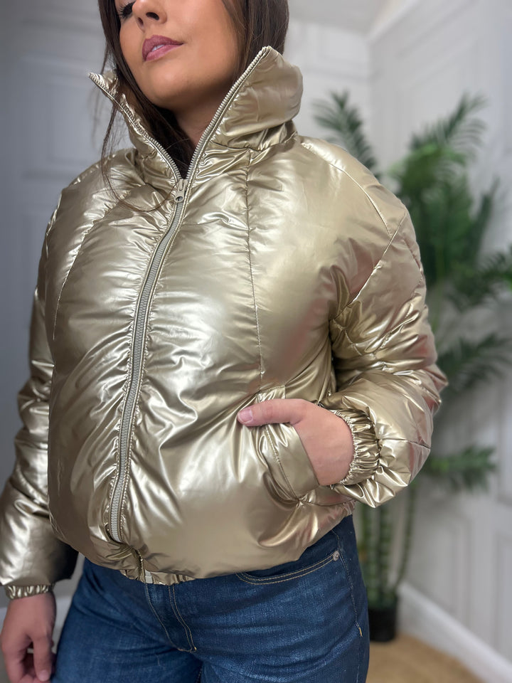 Goa Goa Ioana Gold Short Coat